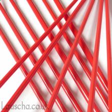 Opaque red rods