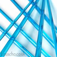 Dark aquamarine rods